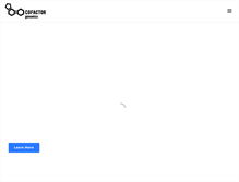 Tablet Screenshot of cofactorgenomics.com
